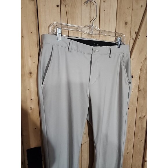 Greg Norman Chino Pants Performance Golf Golfer Shark Casual Lightweight 32 X 32 - Picture 3 of 6